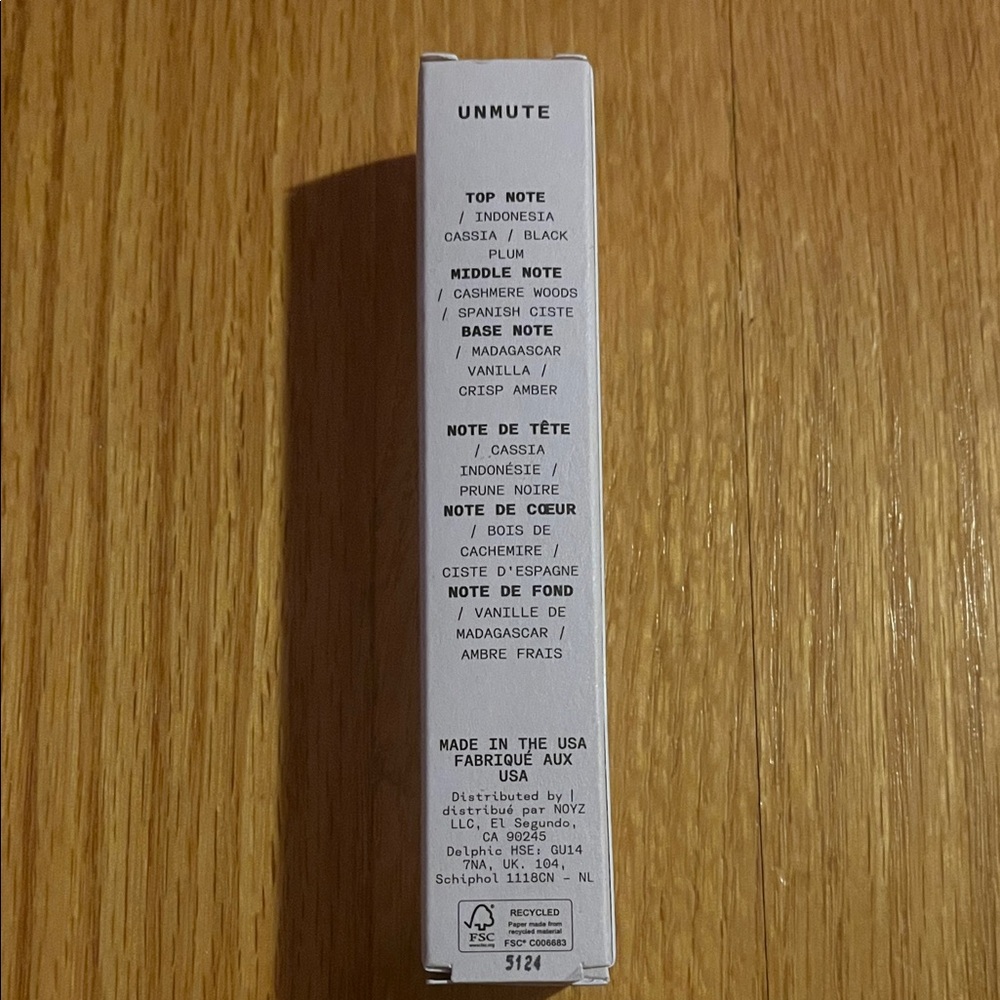 NOYZ Unmute Eau de Parfum - Sleek White - Picture 2 of 3